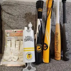 SoftBank HAWKS メガホン 2本セット おまけ付き