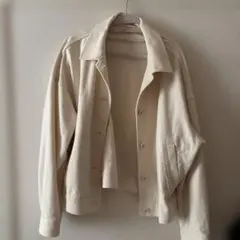 UNIQLO ユニクロ　アイボリー　ジャケット　Mサイズ