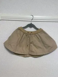 POLO RALPH LAUREN ベージュ フレアスカート 4/4T(110)