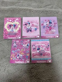 ミニーのファンダーランド　コレクションカード　イラストカード5枚セット