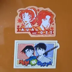 名探偵コナン　一番ラボ　トルトデールステッカーセット　2枚セット