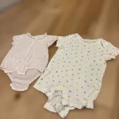 ロンパース 2点セット　60-70 女の子