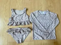 Jamie Kay ジェイミーケイ　水着　ラッシュガード　3点セット　3y