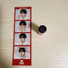 長尾謙杜　フォトカード　銀テ付