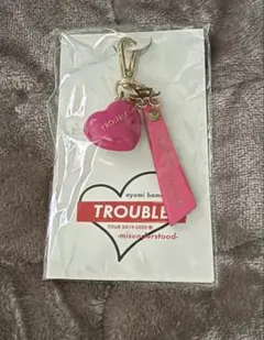 浜崎あゆみ TROUBLE TOUR ハートキーホルダー - メルカリ