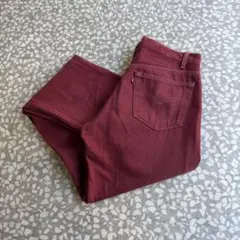 【カラーデニム、usa製】Levi's501 ストレートパンツ古着ストリート