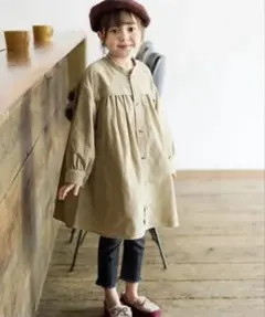 コーデュロイ　ワンピース　breeze 姉妹