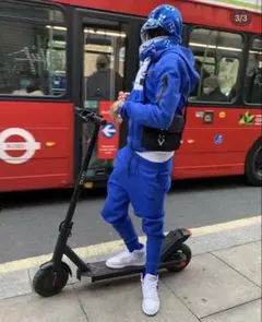 nike tech fleece royal blue Mセットアップ