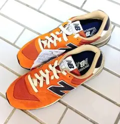 【新品未使用】New Balance 996 スニーカー オレンジ 24.0cm