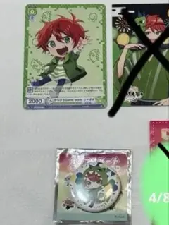 カラフルピーチ　じゃぱぱ　ヴァイス、イトーヨーカドー缶バッジ 2点セット