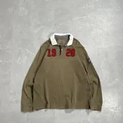 00s eddie bauer 鬼フェード 鹿の子 ラガーシャツ ロンt 古着のサムネイル