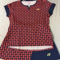YONEX テニスウェア セットアップ ホワイト×レッド JP L YONEX テニスウェア セットアップ ホワイト×レッド JP L - メルカリ