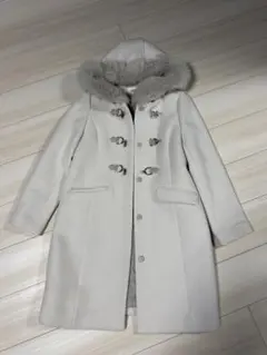 MISCH MASCH ファー付きダッフルコート 36