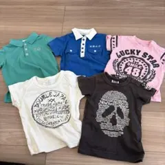 80 男の子　子供服　ベビー服　夏服　半袖　Tシャツ　子供服　まとめ売り