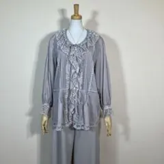 インゲボルグ　2022年春　定価41,800円 ポリエステル素材のブラウス！