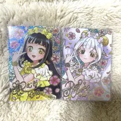 映画ひみつのアイプリ 入場者特典第1弾 アイプリカード 2点セット 映画アイプリ