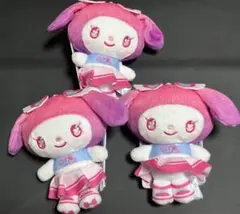 ゆるかわサンリオキャラクターズマスコットNEO マイメロディ　3つ