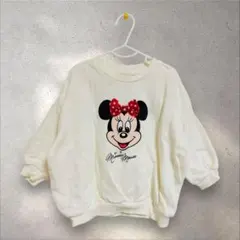 しまむら LITTCリトシー ミニーリボンスウェット トレーナー 90