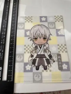 刀剣乱舞 鶴丸国永 クリアファイル ぽてだん！ セブンイレブン限定