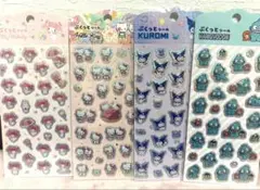 ダイソー　ぷくっとシール　サンリオ