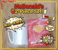 【新品・未開封】マクドナルド2021年福袋限定2点セット(時計・マグカップ)