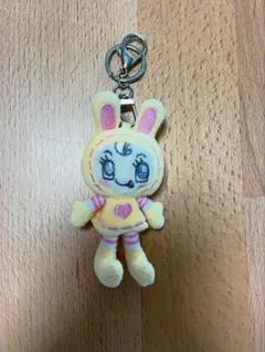 ナルミヤハッピーパーク　ベリエちゃん　イエロー　ぬいぐるみチャーム
