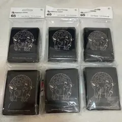 6個　ブラッキー　エーフィ　WCS2023 ポケモン シールド スリーブ　海外