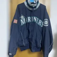 Seattle Mariners Starter ジャケット XL ネイビー - メルカリ