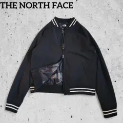 ザ ノースフェイス MA-1タイプ 短丈 ナイロンジャケット ブラック 希少 M