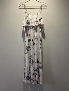 ジェラートピケ　リリーカップインキャミソールマキシドレス