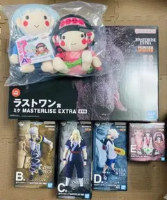 ハンターハンター 一番くじ キルア アルカ ナニカ ゼノ シルバ ミケ