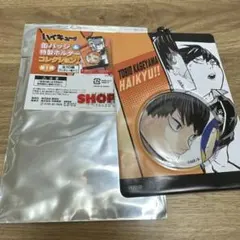ハイキュー　影山飛雄　缶バッジ&特製ホルダーコレクション　第1弾