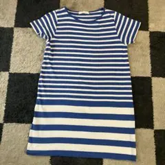 chocolraffine ショコラフィネローブ　ボーダーワンピ