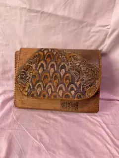 ハンドメイド　クラッチバッグ（7-64）