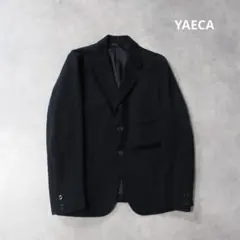 YAECA WRITE Lサイズ　テーラードジャケット 黒 2026年最新】YAECA メンズ テーラードジャケットの人気アイテム - メルカリ