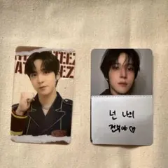 ATEEZ GOLDEN HOUR:Part.4トレカ　ユノ