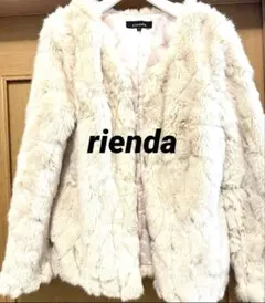 rienda ラビットファーコート