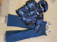 RESEDA 宇宙柄 ジャケットとパンツセット 120