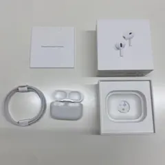 AirPods Pro 第2世代 充電ケース 箱 付属品付き 両耳なし - メルカリ