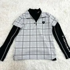 TIGORA GOLF ティゴラ アンサンブル ハーフジップ ゴルフウェアのサムネイル
