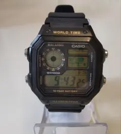 チプカシ ブラック CASIO WS-1700国内モデルレアハードケース【新品 