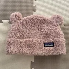 patagonia ピンク 耳付き帽子 6-12ヶ月