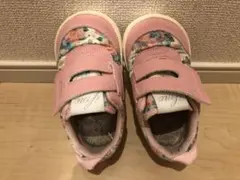 イフミー花柄ピンクスニーカー 15センチ