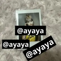 LE SSERAFIM ルセラフィム ルセラ ウンチェ サイン入り チェキ