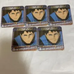 ハイキュー　文房具カフェ　コースター　セット