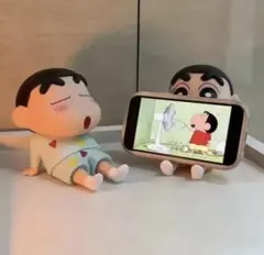 【バラ売り可】クレヨンしんちゃん スマホスタンド 2個セット