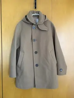 Orcival フード付き メルトンシングルPコート サイズ2