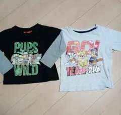 パウパトロール ロンＴ★110 とTシャツ 5y
