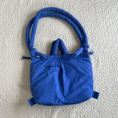 ÖLEND BACKPACKS パデッド ショルダーバッグ ブルー - メルカリ