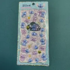 プチドロップステッカー　スティッチ　ディズニー